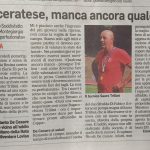 Oggi pezzo sul Corriere Adriatico