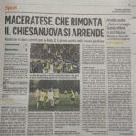 Chiesanuova Maceratese sul Corriere Adriatico
